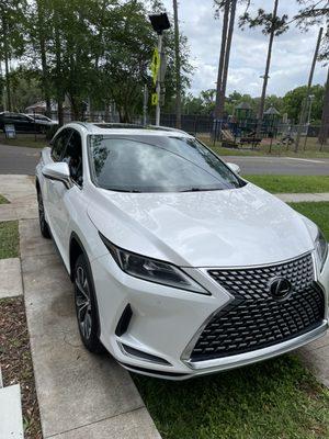 Lexus- full deep cleaning, spray wax finish!