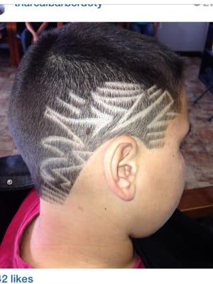 Cut and design done by zack