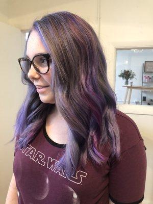 Galaxy hair