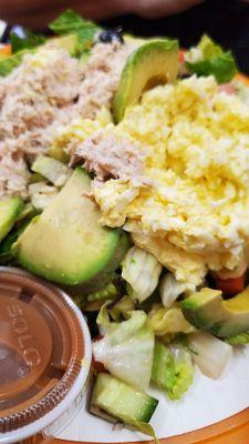 Chopped egg salad