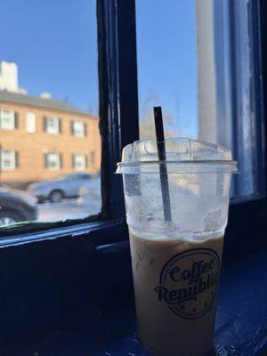 Iced Dirty Chai