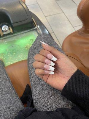 Full set white tip