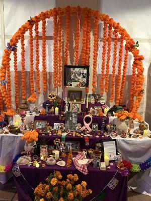 Day of the dead decorations.