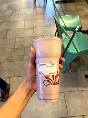 rosehip milk tea