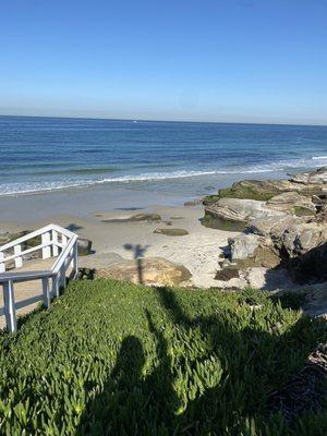 I ran to Windansea beach from the cottage one weekend. Great running to be had on the boardwalk.