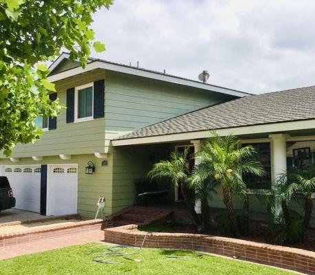 New roof, paint and gutters!