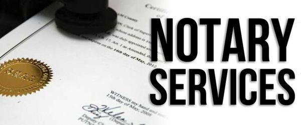 General Notary Services in office or mobile services