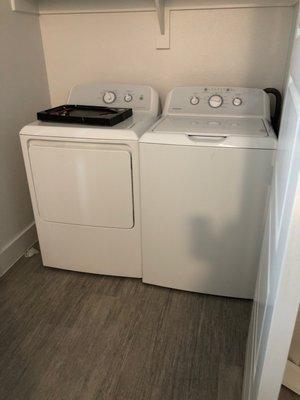 Washer and Dryer