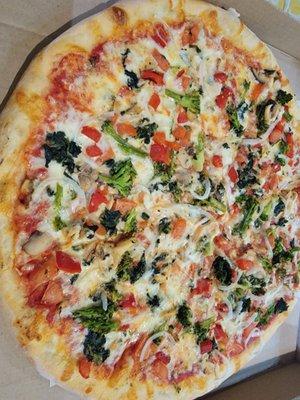 Primavera pizza