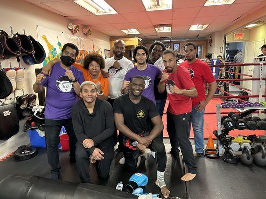 Muay Thai class Group photo