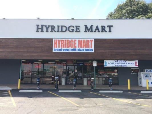 Hyridge Mart, check out our new sign!