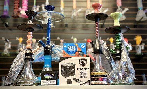 High Quality Hookah Setups and Many Hookah Tobacco Flavors to Choose From