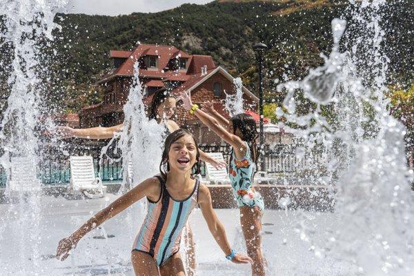 Family fun for all ages in the Sopris Splash Zone and Shoshone Chutes!