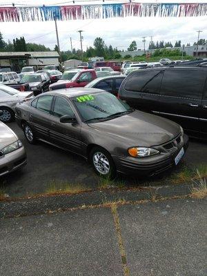 2001 PONTIAC GRAND AM
V-6
AUTOMATIC
164K
$1995