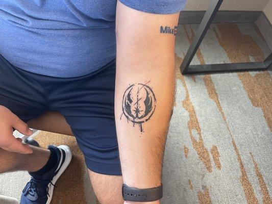 Jedi knight tattoo