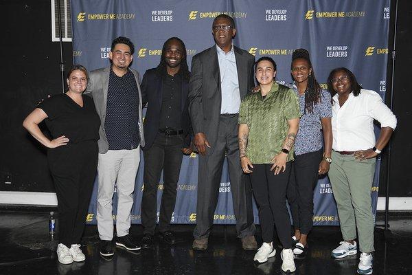 Panelists from EMA's Leadership Speaker Series including USF and Bulls great Bill Cartwright