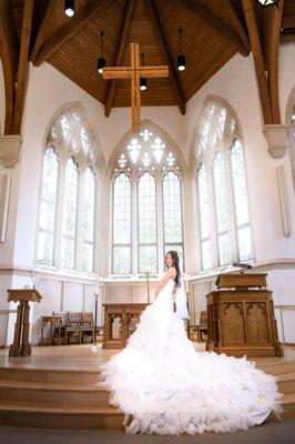 Wedding Photography Divinity School of Duke