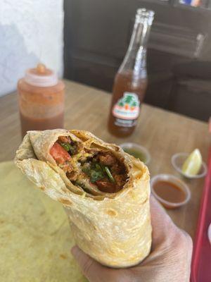 The adobada burrito. Melt-in-your-mouth awesome.