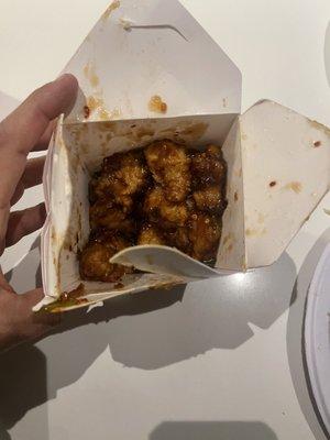 Orange chicken