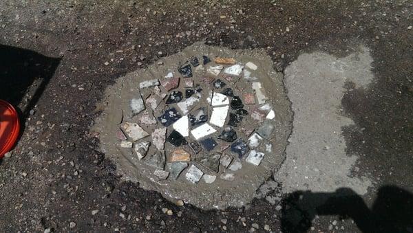 Pothole mosaic #2