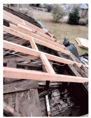 "Dennis/DB's" roof reframing