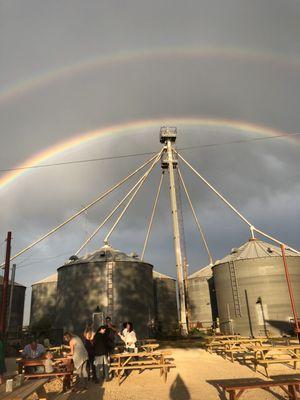 Double rainbow over Schattenbol!