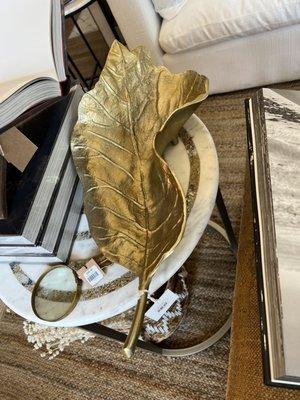 Gold leaf bowl