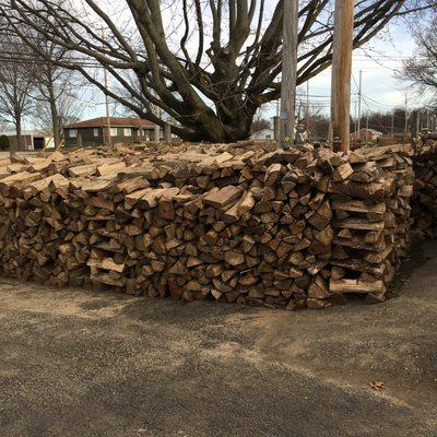 Firewood: All hard woods that have been seasoned for at least eight months.