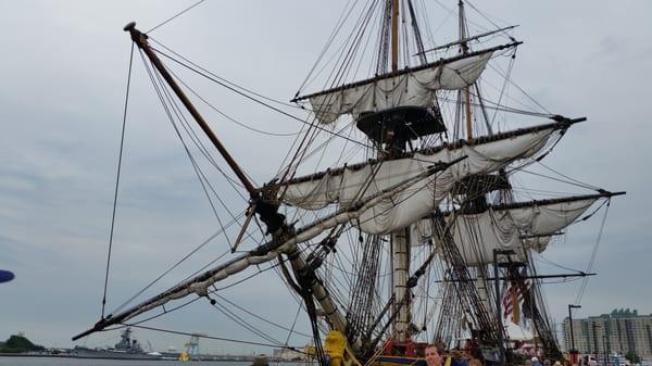 L'Hermione - Philadelphia Dock