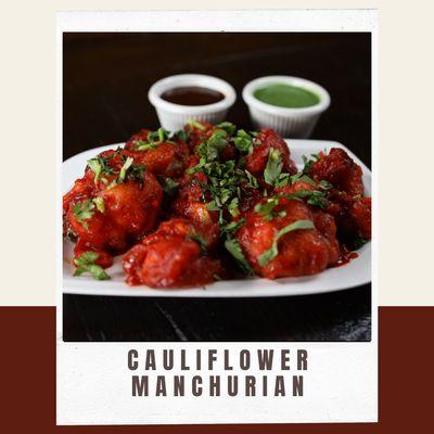 Cauliflower Manchurian: Fried Cauliflower | Indian Spices | Garlic & Sweet Chili Sauce