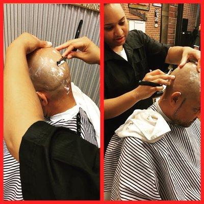 Razor head shave