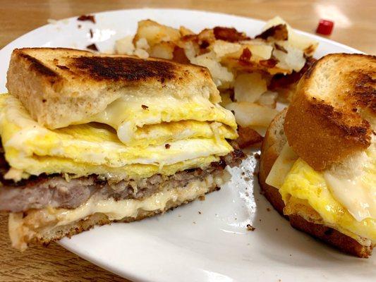 Breakfast Grilled Sandwich