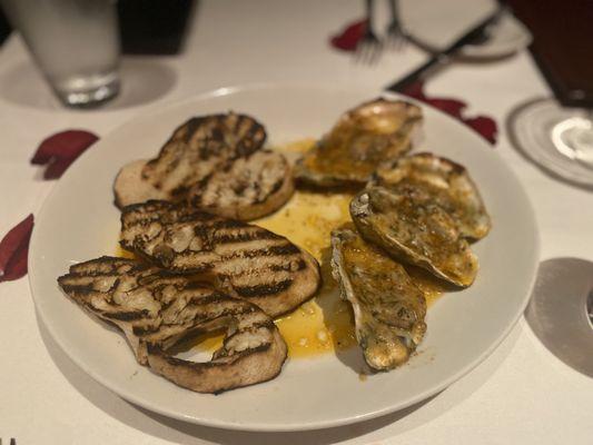 Charbroiled Oysters