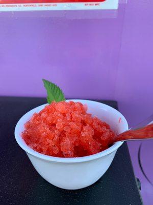 Strawberry Granita