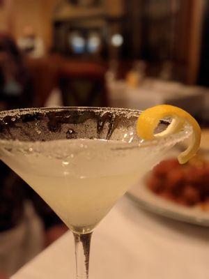 Limoncello martini