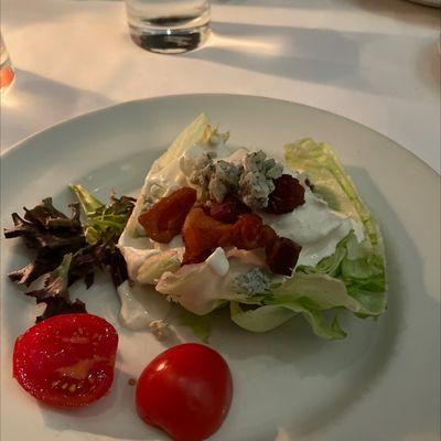 Half a wedge salad