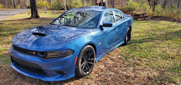 2020 Dodge Charger Scat Pack - Frostbite Blue