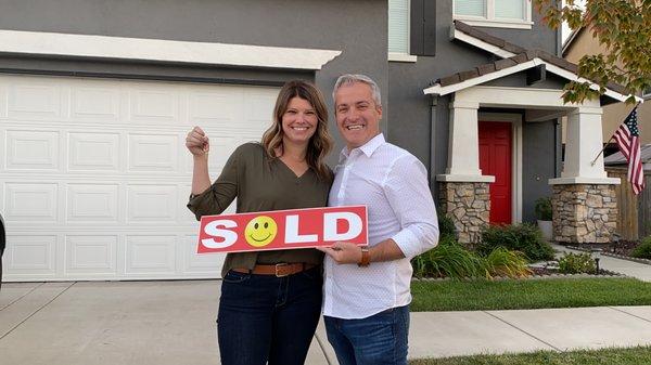 Congratulations to James and Kristyn on their new home in Elk Grove and to their engagement right after this photo!