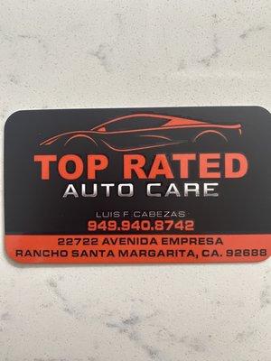 Top Rated Auto Care