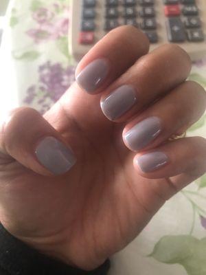 A week and a day later still happy with my gel manicure