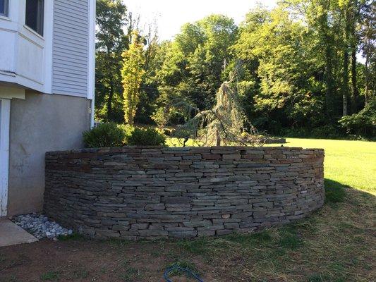 Natural stone Wall