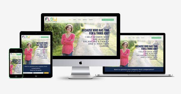 Full brand development for Flow Financial