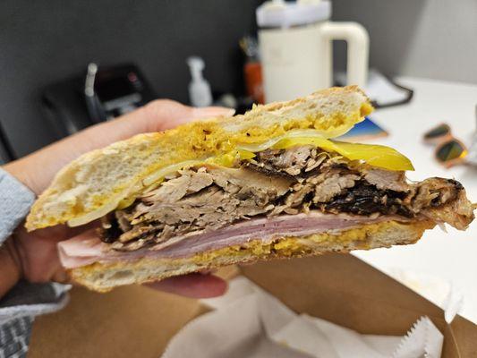 Heavenly cuban panini!