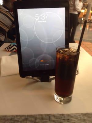 Lose the gimmicky IPad ordering! Thank the gods for a helpful human waiter.