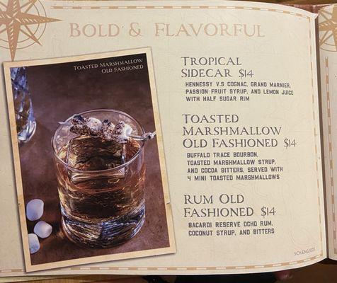 Bold cocktails