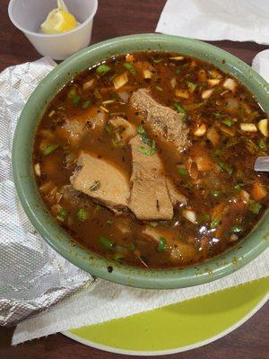 The Menudo that will warm your soul.