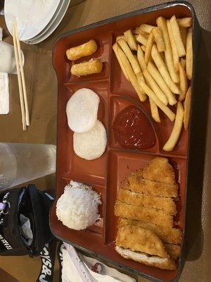 kids Chicken Katsu Box