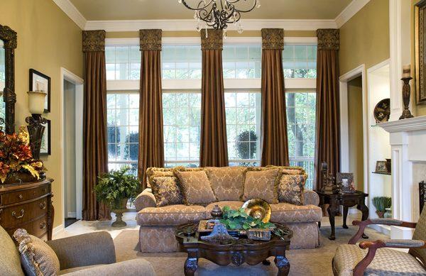 Drapes with Cornice