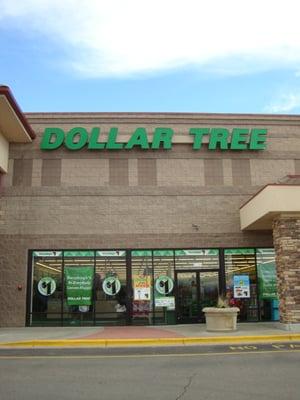 Dollar Tree storefront and entrance.  April 6th 2014.  555 W. SOUTH BOULDER ROAD, Unit B, Lafayette, CO 80026