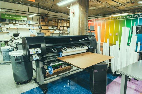 ABC Imaging Large Format Printing Department - HP Color Printer